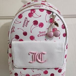 Juicy Couture Cherry Print Backpack